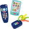 Play Baby Speeltjes Sleutel, Afstandsbediening en Telefoon, 3dlg.