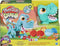 Play-Doh Dino Crew Happende T-Rex Speelset - Boetseerklei - Inclusief 3 Play-Doh eieren - Knutselen voor kinderen
