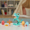Play-Doh Dino Crew Happende T-Rex Speelset - Boetseerklei - Inclusief 3 Play-Doh eieren - Knutselen voor kinderen