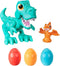 Play-Doh Dino Crew Happende T-Rex Speelset - Boetseerklei - Inclusief 3 Play-Doh eieren - Knutselen voor kinderen