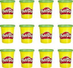 Play-Doh Groene Klei - 12 Potjes