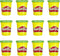 Play-Doh Groene Klei - 12 Potjes