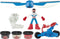 Play-Doh Marvel Captain America Motorsnijder Speelset - Boetseerklei - 3 Play-Doh potjes - Knutselen voor kinderen