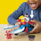 Play-Doh Marvel Captain America Motorsnijder Speelset - Boetseerklei - 3 Play-Doh potjes - Knutselen voor kinderen