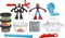 Play-Doh Marvel Spider-Man Werp en Snij Speelset - Boetseerklei - Inclusief 2 figuren - Spider-Man - Venom