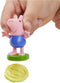Play-Doh Peppa Pig en de ijswagen, met Peppa, George en 5 potten met deeg voor 3-jarigen