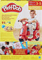 Play-Doh Pizza Bezorgscooter - Speelset - Loopscooter - Speelkeuken - Inclusief 10 Play-Doh potjes en 16 accessoires