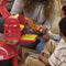 Play-Doh Pizza Bezorgscooter - Speelset - Loopscooter - Speelkeuken - Inclusief 10 Play-Doh potjes en 16 accessoires