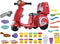 Play-Doh Pizza Bezorgscooter - Speelset - Loopscooter - Speelkeuken - Inclusief 10 Play-Doh potjes en 16 accessoires