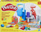 Play-Doh Stempelen en Zagen Speelset - Boetseerklei - Kindergereedschap - Werkbank speelgoed - 5 Play-Doh potjes - Knutselen voor kinderen