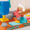 Play-Doh Stempelen en Zagen Speelset - Boetseerklei - Kindergereedschap - Werkbank speelgoed - 5 Play-Doh potjes - Knutselen voor kinderen