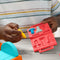 Play-Doh Stempelen en Zagen Speelset - Boetseerklei - Kindergereedschap - Werkbank speelgoed - 5 Play-Doh potjes - Knutselen voor kinderen