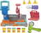 Play-Doh Stempelen en Zagen Speelset - Boetseerklei - Kindergereedschap - Werkbank speelgoed - 5 Play-Doh potjes - Knutselen voor kinderen
