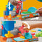 Play-Doh Stempelen en Zagen Speelset - Boetseerklei - Kindergereedschap - Werkbank speelgoed - 5 Play-Doh potjes - Knutselen voor kinderen