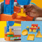 Play-Doh Stempelen en Zagen Speelset - Boetseerklei - Kindergereedschap - Werkbank speelgoed - 5 Play-Doh potjes - Knutselen voor kinderen
