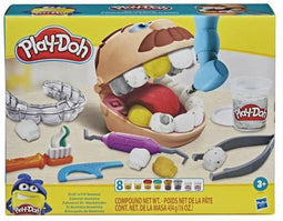 Play-Doh Top Tandarts Speelset - Boetseerklei - 8 Play-Doh potjes - Knutselen voor kinderen