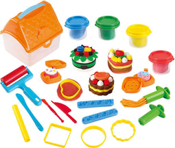 Play Lekkernijen Kleiset in Opbergdoos, 4 Kleipotjes