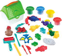 Play Play Jungle Kleiset in Opbergdoos, 4 Kleipotjes