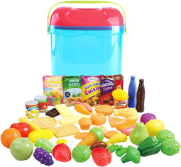 Play Speelgoed Eten in Opbergbox, 51dlg.