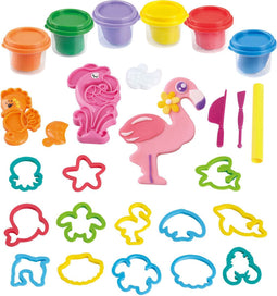 Play Zeedieren Kleiset, 6 Kleipotjes