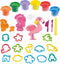 Play Zeedieren Kleiset, 6 Kleipotjes