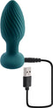 PLAYBOY PLEASURE - SPINNING TAIL TEASER - TEAL