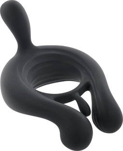 Playboy Pleasure - Triple Play Cockring Black