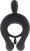 Playboy Pleasure - Triple Play Cockring Black