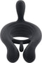 Playboy Pleasure - Triple Play Cockring Black