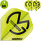 Player Mega Standard MVG Groen dart vluchten 1 set
