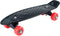 Playfun pennyboard - zwart - 42cm - max 20kg