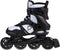 Playlife Cloud Fitness inline skates 82A zwart/wit maat 46 - Skeelers