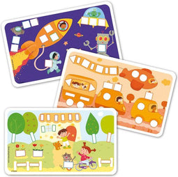 PlayMais Kaarten Versieren Vormen & Kleuren, 24st.