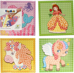 PlayMais Mosaic Kaarten Versieren, 24st.