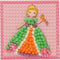 PlayMais Mosaic Kaarten Versieren Prinses