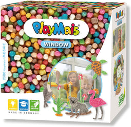PlayMais Window Mosaic - Dieren, 2300dlg.