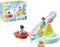PLAYMOBIL 1.2.3 Aqua Zwemeiland met waterglijbaan - 70635
