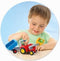 PLAYMOBIL 1.2.3 Boer met tractor en aanhangwagen - 6964