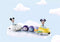 PLAYMOBIL 1.2.3 & Disney Mickey Mouse Wolkentrein - 71320