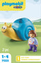 PLAYMOBIL 1.2.3 Schommelende slak - 71322