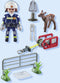 PLAYMOBIL Action Heroes Dierenbescherming brandweer - 71467