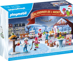 PLAYMOBIL Adventskalender: Een uitstapje naar de kerstmarkt - P-71472