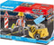 PLAYMOBIL City Action bouwvakker met randensnijder - 71185
