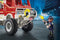 PLAYMOBIL City Action Brandweer terreinwagen met waterkanon - 9466