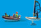 PLAYMOBIL City Action Redding op zee: redding met poolglijder met rubberen sleepboot - 70141