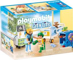 PLAYMOBIL City Life Kinderziekenhuiskamer - 70192