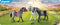 PLAYMOBIL Country 3 paarden: het Friese paard. de Knabstrupper & de Andalusiër - 70999