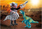PLAYMOBIL DuoPack Velociraptor vs. Stroper - 70693
