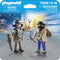PLAYMOBIL DuoPacks Tactische politie-eenheid & bandiet - 71505