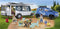 PLAYMOBIL Family Fun Caravan met auto - 71423